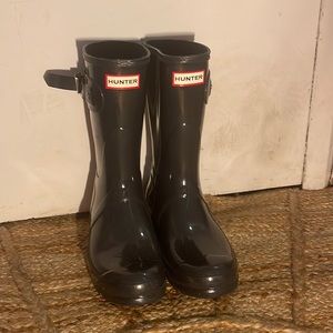 Hunter Original Short Gloss Rain Boot Women's Size 9